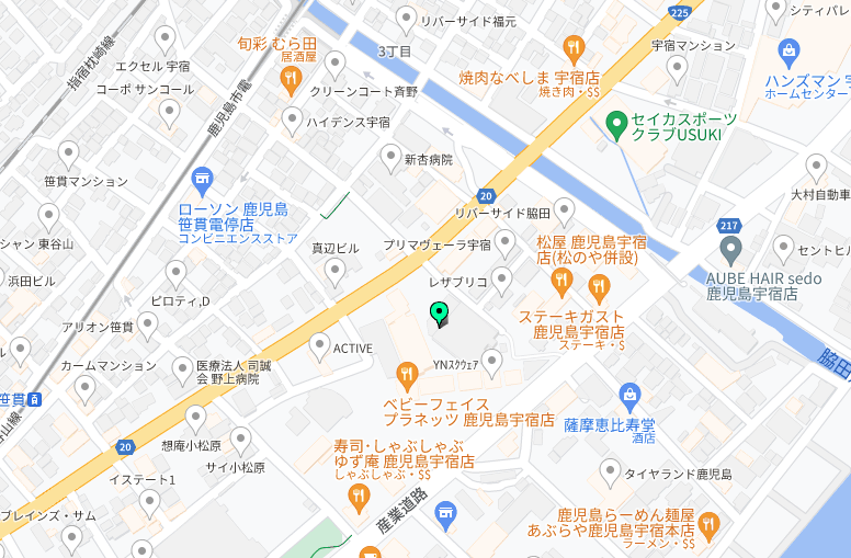 現地案内図